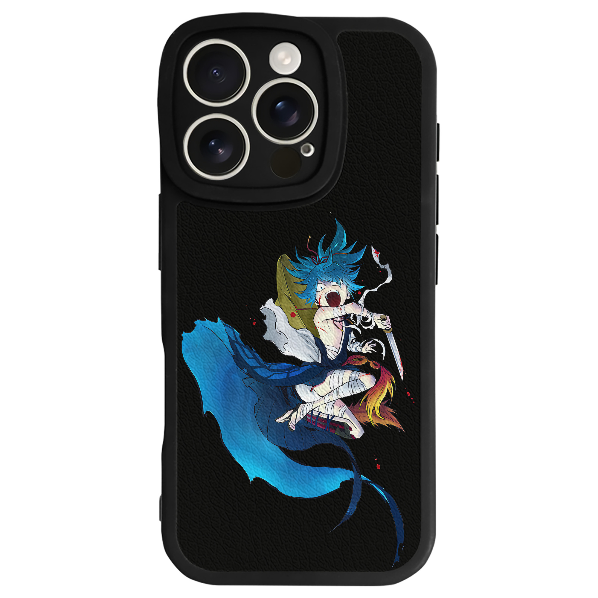 （画像用） 刀剣乱舞 Touken Ranbu 【iPhone 16シリーズ対応】シリコンスマホケース（レザー調） 材質：シリコン